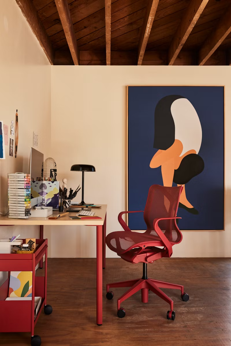 Low-Back Ergonomic Office Chair