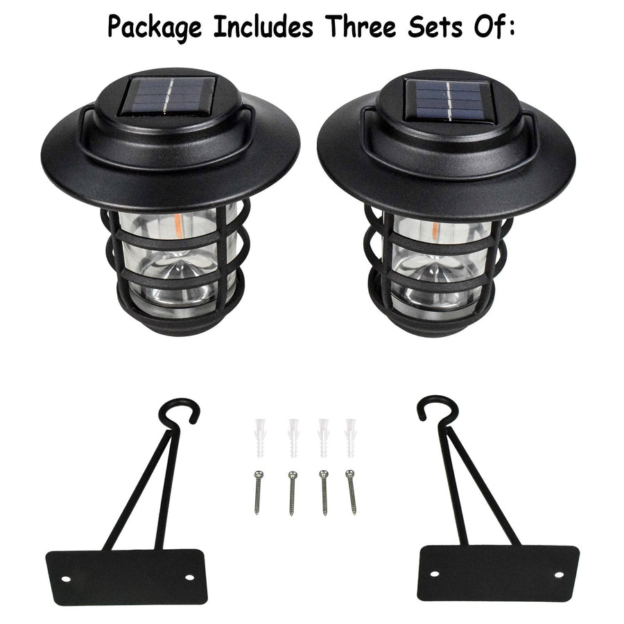 solar outdoor decorative glass wall lantern light no wiring