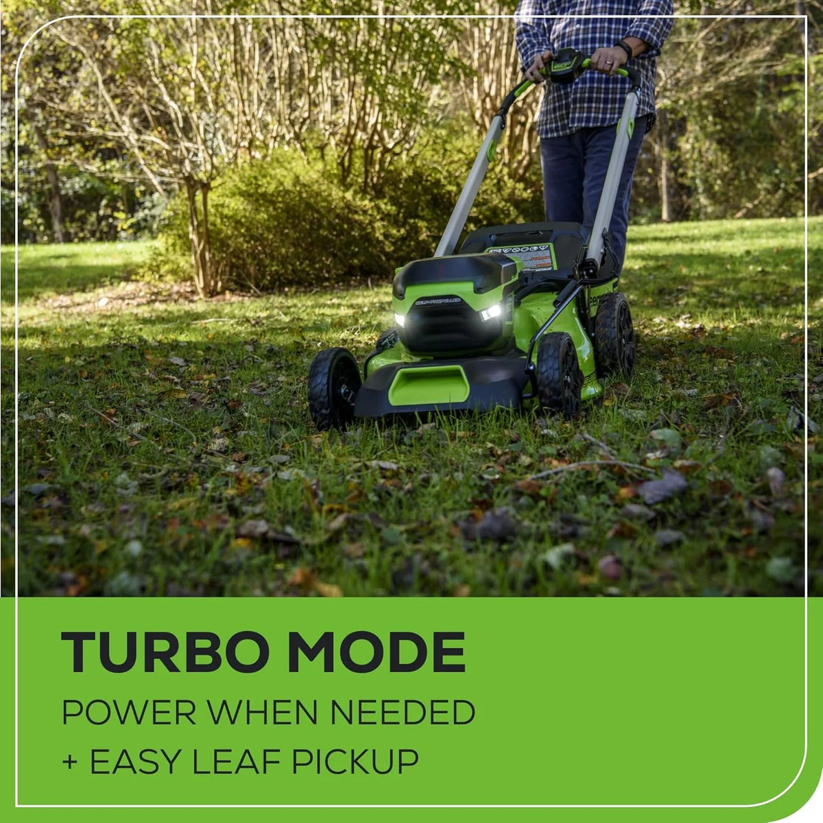 60V 21- Cordless (Self-Propelled) Lawn Mower , 2 x 4.0Ah Batteries and Dual Port Rapid Charger