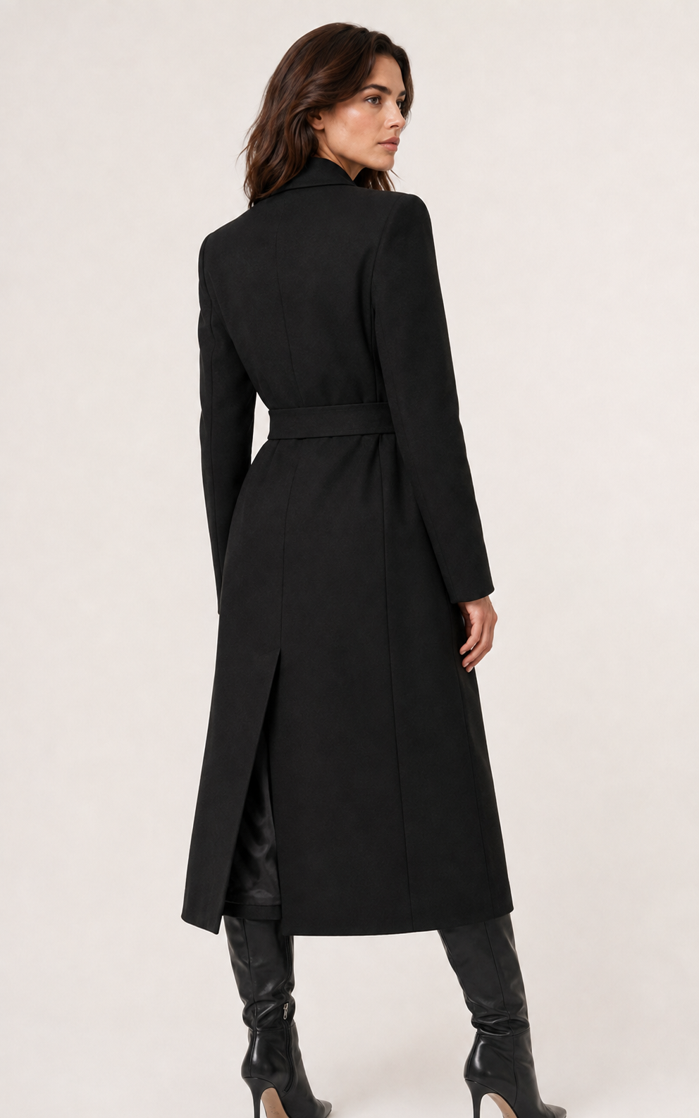 Noa Sculpted Wrap Coat